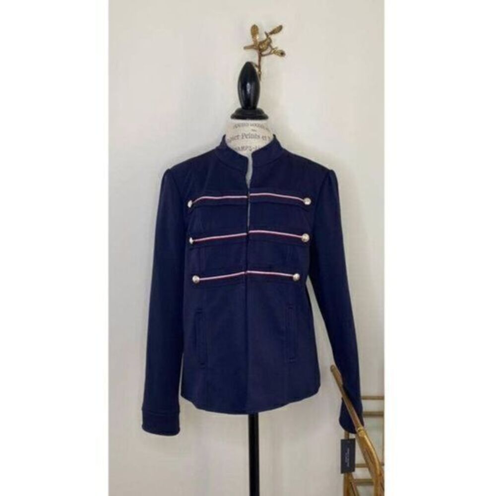 TOMMY HILFIGER NWT Navy Double Breasted Jacket US 16